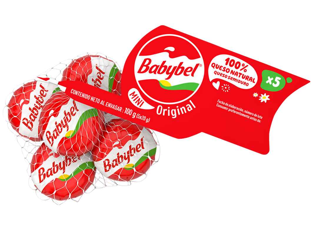 Malla mini babybel x5